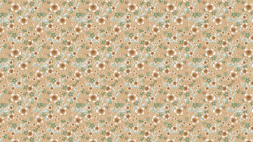 Reveal Tapet Springtime Bloom - Guldgul