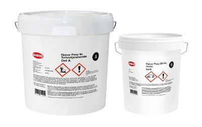 GjöcoPoxy SL Epoxy färg NCS S3000 Del A - 7,05kg Alltid med del B & C