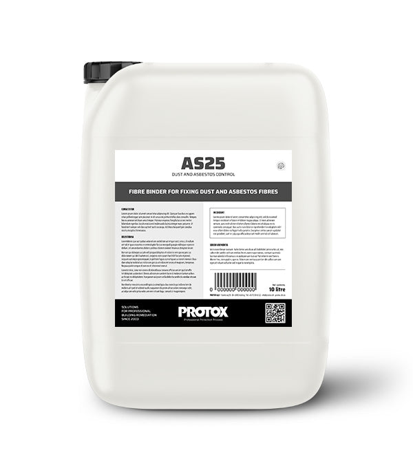 Protox AS25 Damm- & Asbetskontroll - 25L Best. var