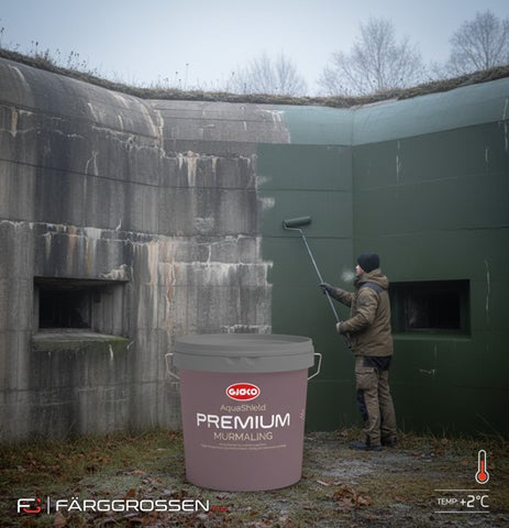 Gjøco AquaShield Premium Murmaling Lanseras under våren 2026 ersätter Pliolite