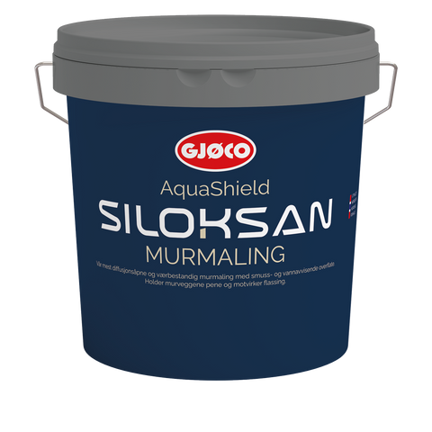 Gjøco AquaShield Siloksan Murmaling Vit & baser