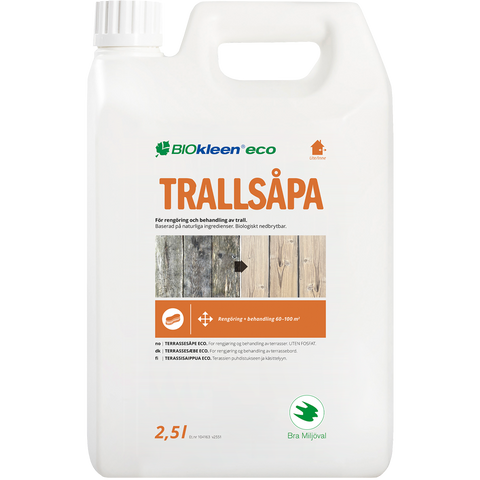 Biokleen Trallsåpa ECO - 2,5L Ersätter Trallschampo