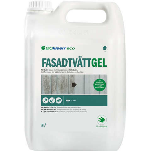 Biokleen ECO Fasadtvätt Gel - 5L