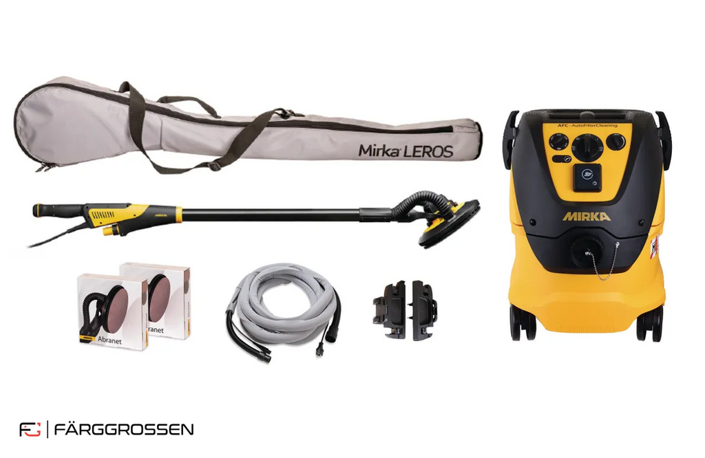 Mirka Leros Målarkit Large - Lättast på marknaden med sina 3,5 kg