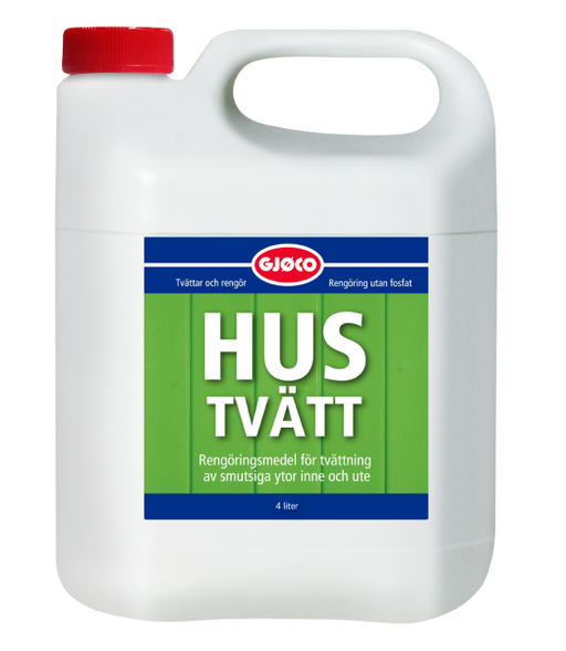 Gjöco Gjøco Hustvätt - Koncentrat 1:30 – högkvalitativ produkt för professionell målning och underhåll