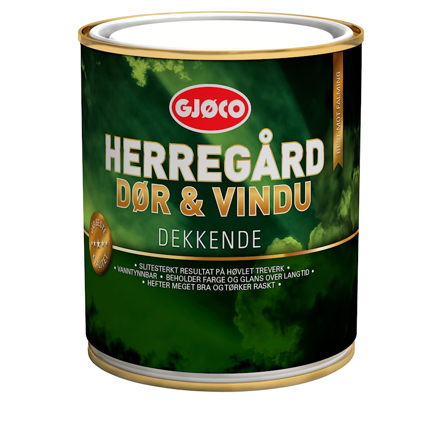 Gjøco Herregård Dörr- och Fönster Vit(Bas)