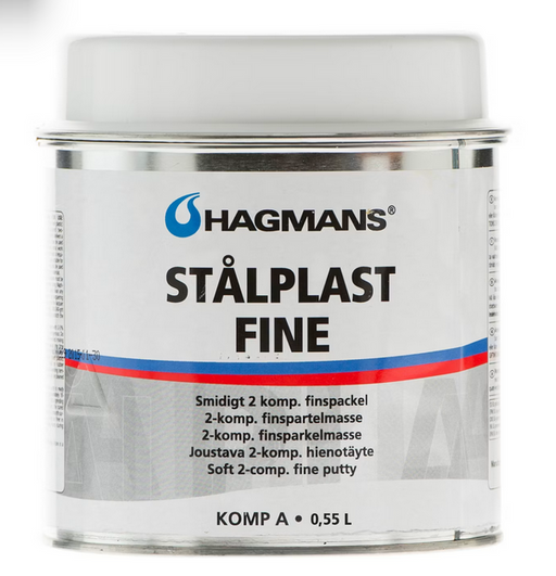 Ett smidigt och lättslipat 2-komp. polyesterspackel som ger en tät och porfri yta.