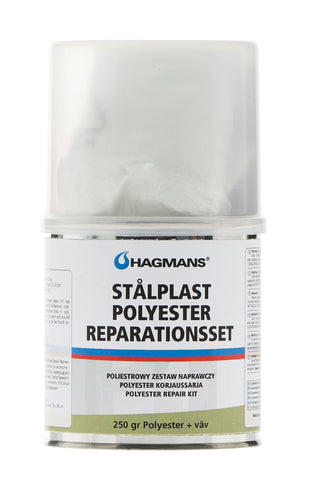 Stålplast Polyester, reparationsset - 250gr