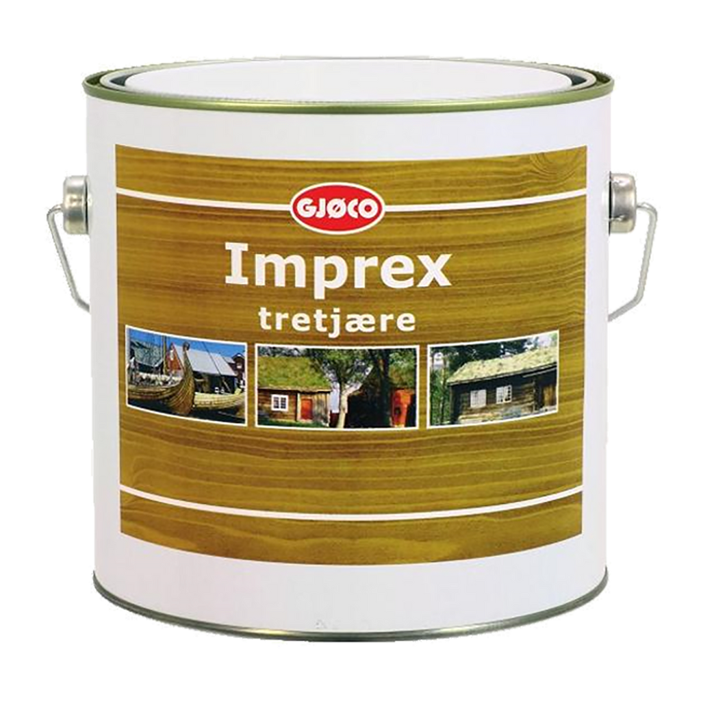En burk med Imprex trätjära