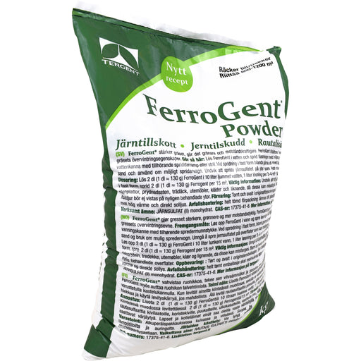 FerroGent Järnsulfat, (Järnvitriol) torr - 15kg Utgår i denna storlek