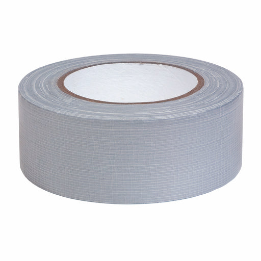 KIP vattentålig silvertejp för reparation, tätning och maskering inom bygg och industri. Stark vidhäftning på sten, gips och grova ytor. 48 mm x 50 m.