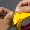 KIP Premium Plus PVC-skyddstejp Gul eller vit - 50mm x 33m