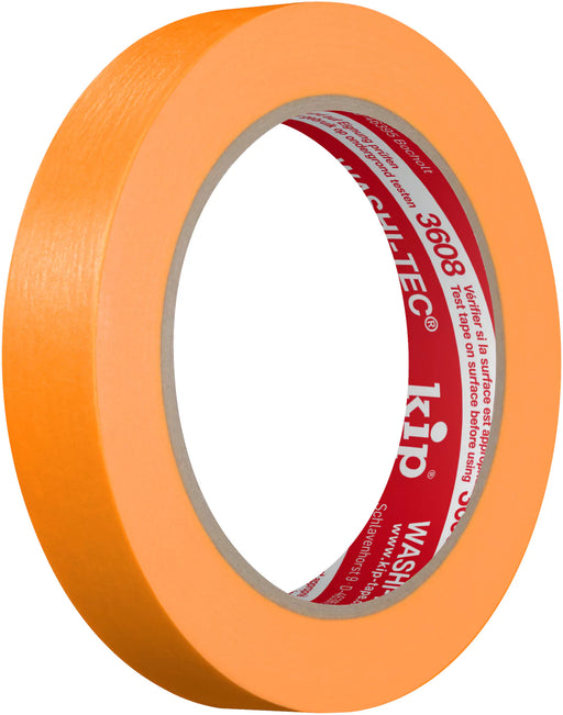 KIP 3608 Washi-Tec Gold är en tunn maskeringstejp av washipapper med akrylhäftämne. UV-beständig, tål 100°C – för skarpa kanter inne och ute.