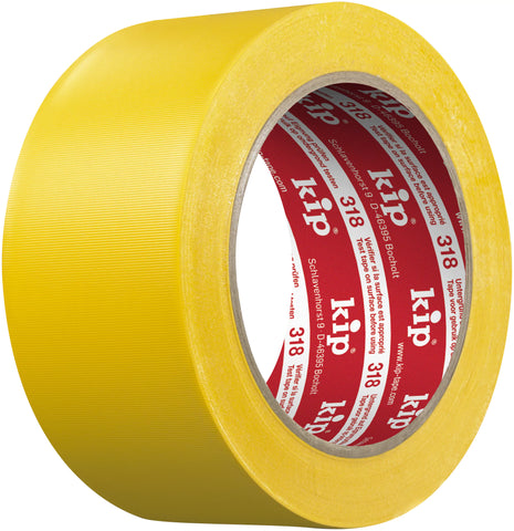 KIP Premium Plus PVC-skyddstejp Gul eller vit - 50mm x 33m