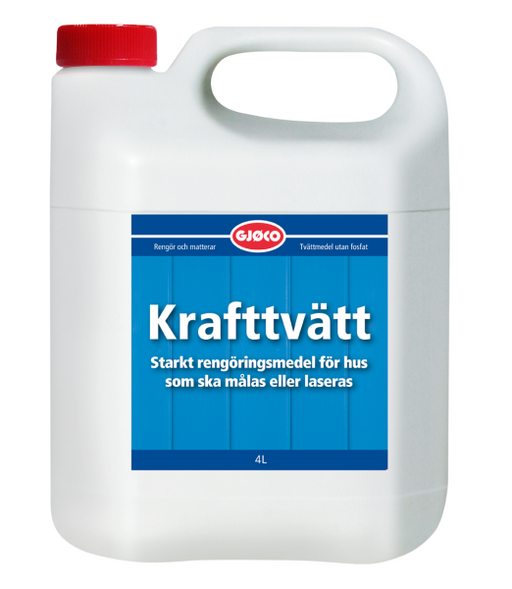 Gjöco Gjøco Krafttvätt- Koncentrat 1:30 – högkvalitativ produkt för professionell målning och underhåll