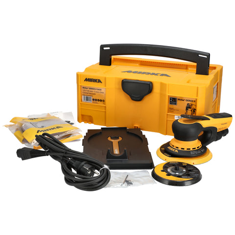 MIRKA DEROS II 5650 EU Ø 125/150mm, orbit 5.0mm i plastcase