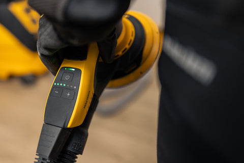 MIRKA DEROS II 5650 EU Ø 125/150mm, orbit 5.0mm i plastcase