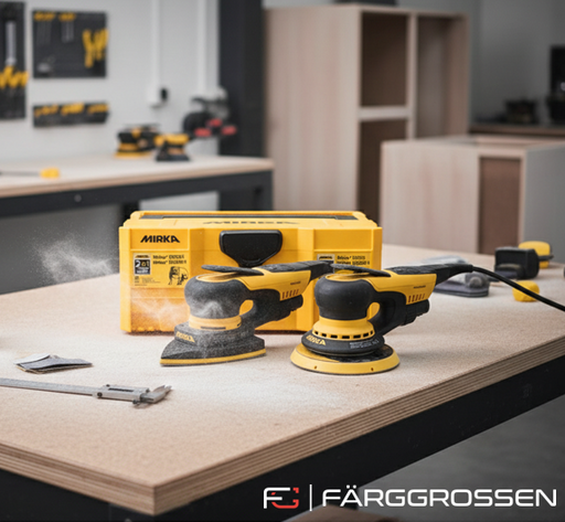 MIRKA DEROS II 650 + DEOS II 663 kit i plastbox