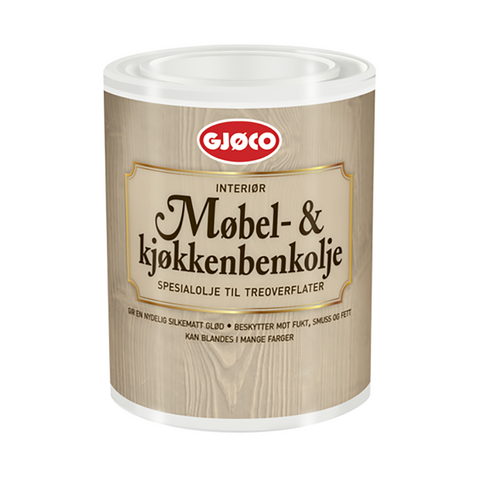 Gjøco Møbel- og Kjøkkenbenkolje - 0,68L