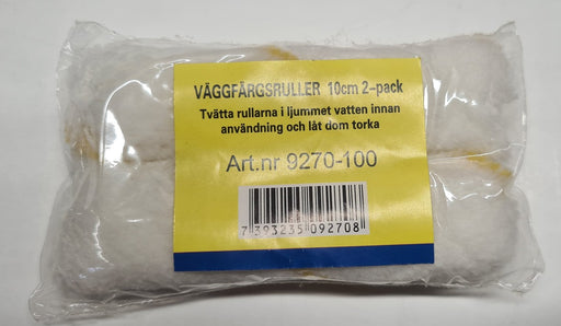 Väggfärgsroller - 100mm 2-pack import