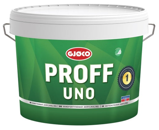 Gjøco Proff UNO 5 Vit och Baser