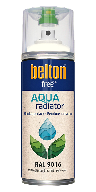 Belton Free Element vit RAL9016 halvblank - 400ml