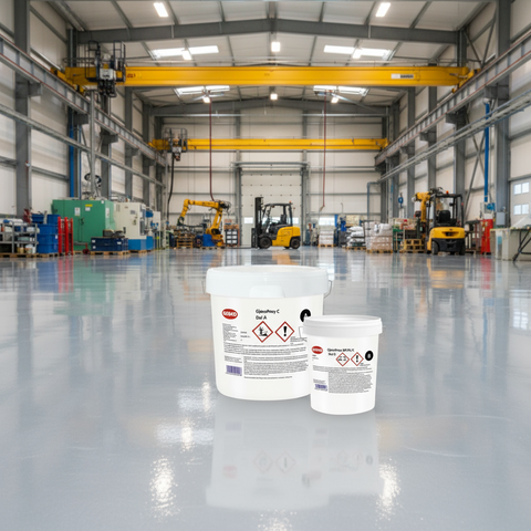 Gjøco Poxy C TIX Kit inklusive härdare - Droppar eller rinner inte