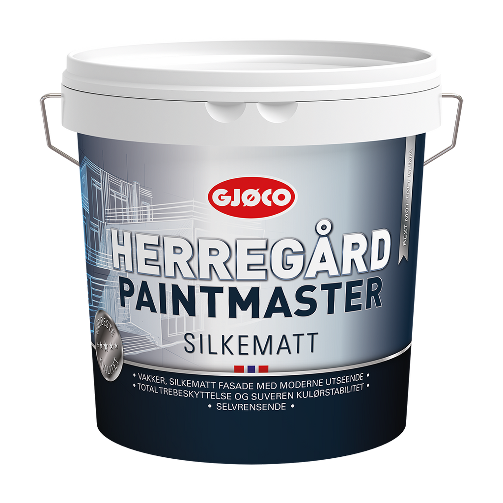 Gjøco Herregård Paintmaster Färdig vit