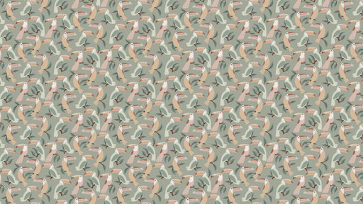 Reveal Tapet Toucans - Green