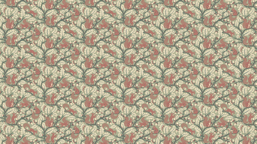 Reveal Tapet Squirrel Oak - Green