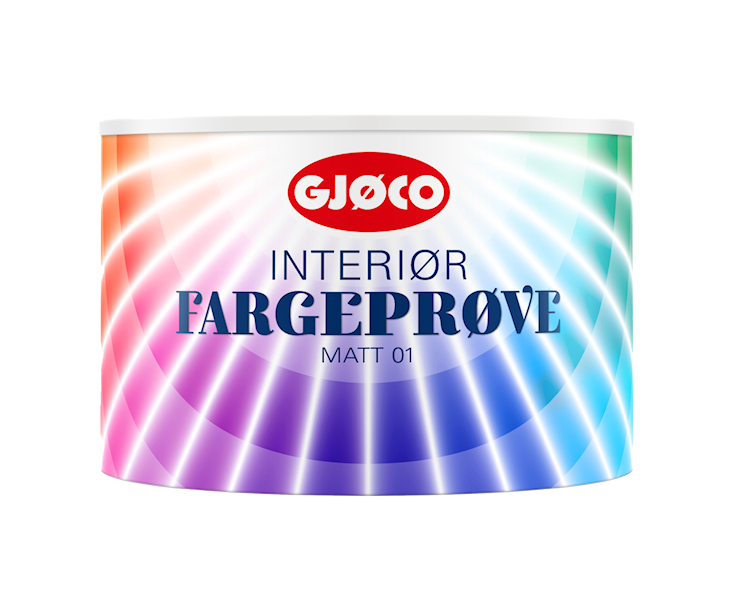 Gjøco Interiör Färgprov - 0,45L - Baser