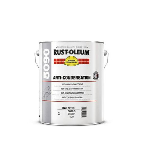 RUST-OLEUM® 5090 ANTIKONDENSFÄRG VIT - 5L Best.vara 2-3 veckor