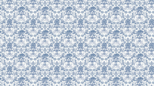 Reveal Tapet Secret Garden - Originalblå