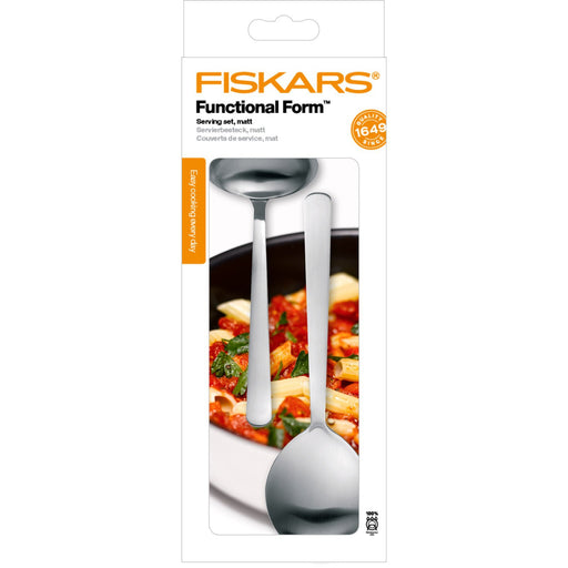 Fiskars FF serveringsset i gåvoask matt 2-delar