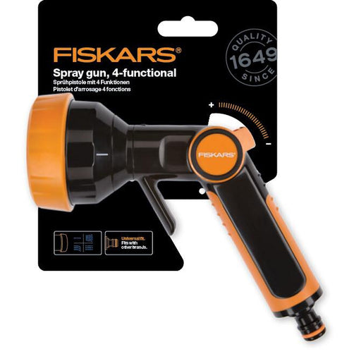 Fiskars Sprinklerpistol 4-funktion  UTGÅR
