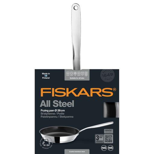 Fiskars All Steel stekpanna 26 cm/2,1 L