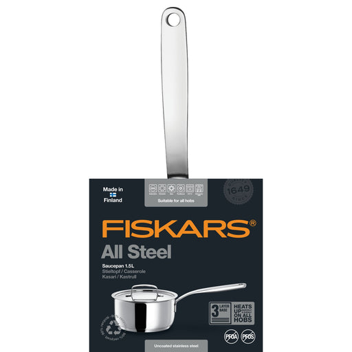 Fiskars All Steel kastrull 1,5 L/16 cm