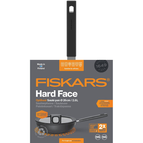 Fiskars Hard Face OH traktörpanna 26 cm/2,8 L  UTGÅR, så långt lagret räcker