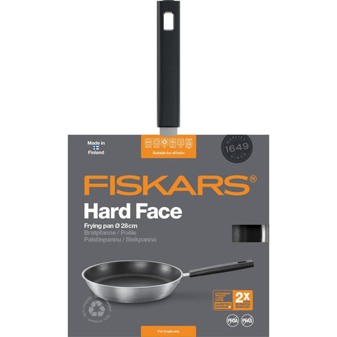 Fiskars Hard Face Steel stekpanna 28cm