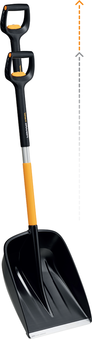 Fiskars SnowXpert™ snöskyffel teleskopisk