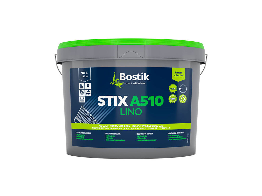 BOSTIK STIX A510 LINO - 10L - Golvlim för linoleum.