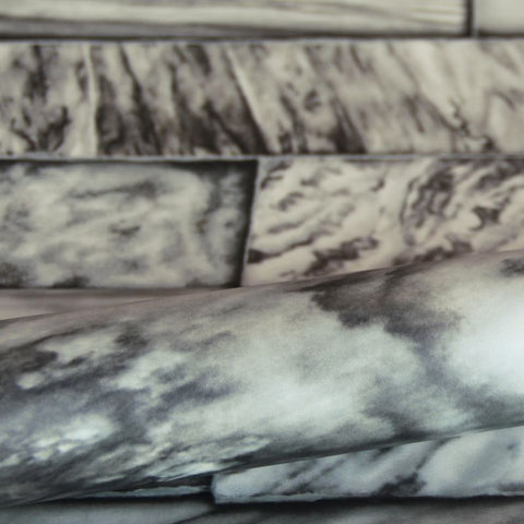 Origin tapet marmorplattor i olika storlek - brunt