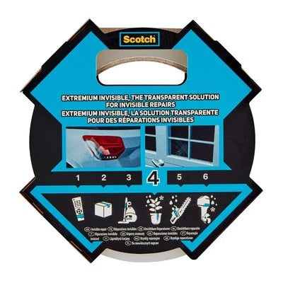 Scotch® Extremium™ tålig vävtejp utan häftämnesrester 4103 - 18,2m x 48mm