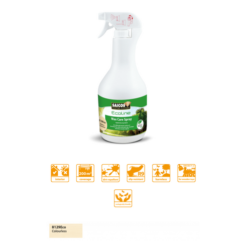 Saicos  Eco Wax Care Spray Färglös - 1L