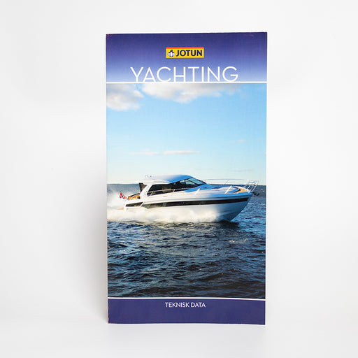 En bild på Broschyr Jotun - Yachting teknisk data 2019 på Färggrossen.nu