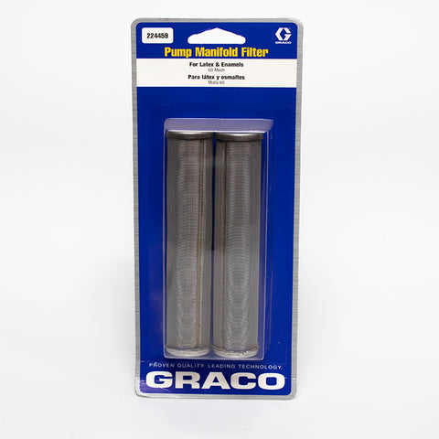 GRACO Filterinsats, Rostfri 60 mesh (2-p 167025) 145mm
