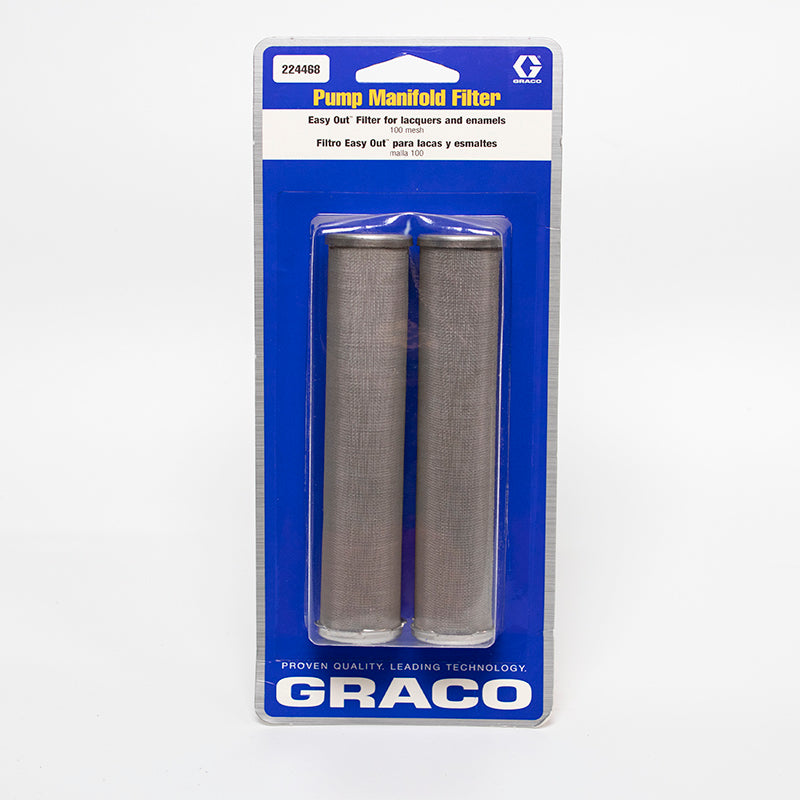 En bild på GRACO Filterinsats, Rostfri 100 mesh (2-p 167026) 145mm på Färggrossen.nu