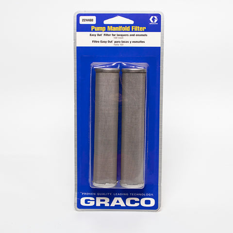 GRACO Filterinsats, Rostfri 100 mesh (2-p 167026) 145mm