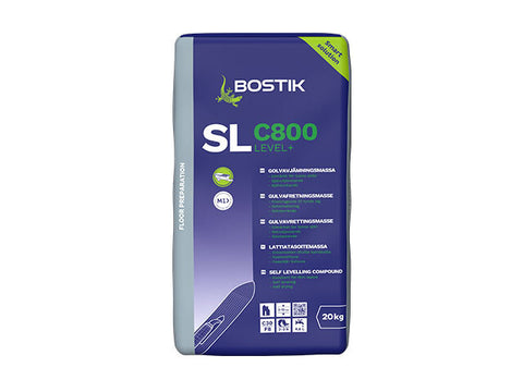 BOSTIK SL C800 LEVEL+ - 20kg (Ersätter Floor Screed 1025 Superflow)