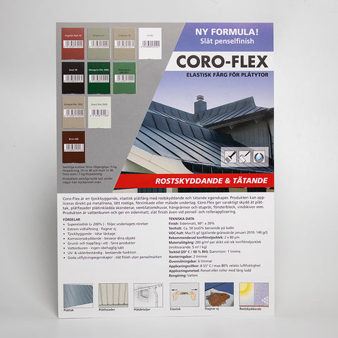 Broschyr Coro-Flex - Färgk Coro-Flex elastisk färg